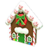 Gingerbread House Throw Toy - Common from Christmas 2021